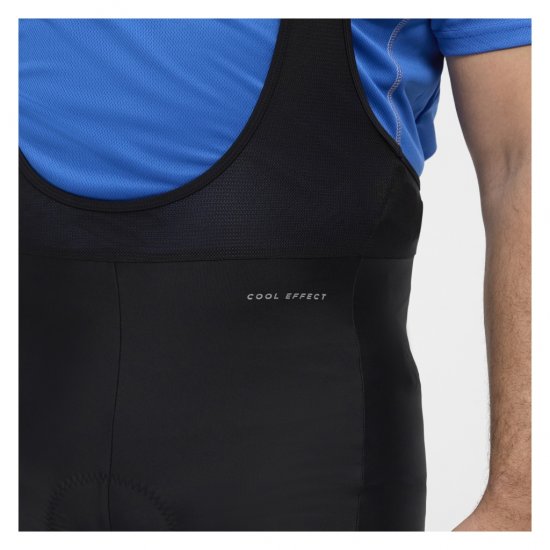 North Latitude Sport Bike Shorts With Suspenders Black - Pyöräilyvaatteet - 