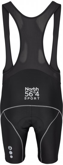North Latitude Bike Shorts With Suspenders Black TALL - Urheiluvaatteet & ulkoilu - Miesten urheiluvaatteet isot koot