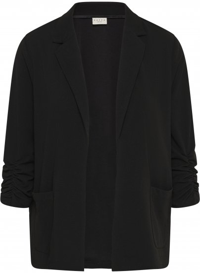 Kaffe Curve Pheolo 3/4 Sleeve Blazer Black Deep - Bleiserit - 