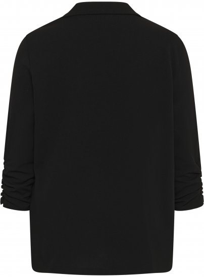 Kaffe Curve Pheolo 3/4 Sleeve Blazer Black Deep - Bleiserit - 