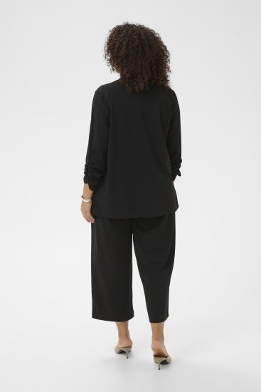 Kaffe Curve Pheolo 3/4 Sleeve Blazer Black Deep - Bleiserit - 