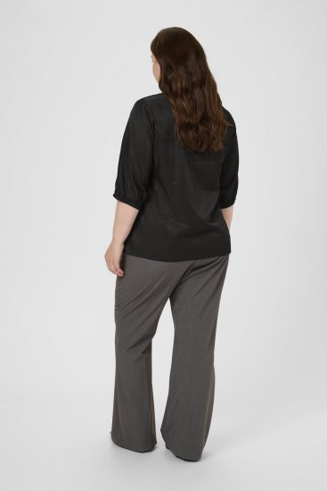 Kaffe Curve Ada Blouse Black - Puserot - 