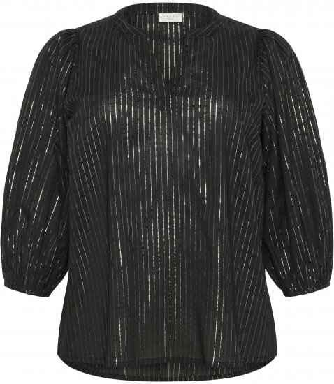 Kaffe Curve Luisa Blouse Black Deep - Puserot - 