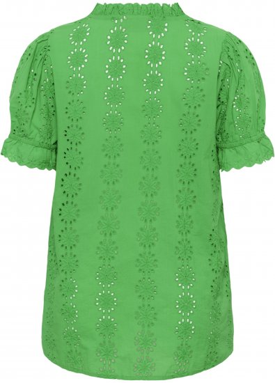 Kaffe Curve Dina Blouse Bright Green - Puserot - 