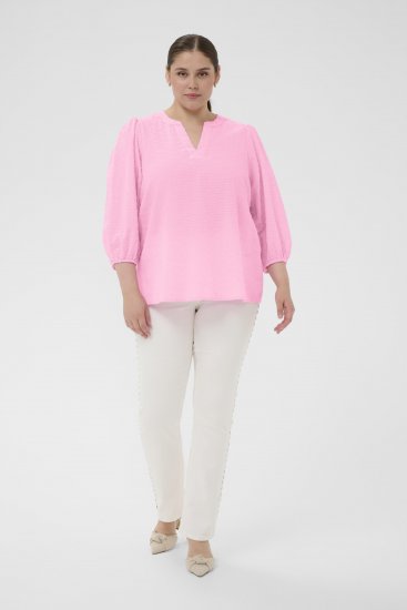 Kaffe Curve Penelopia Blouse Pink Frosting - Puserot - 