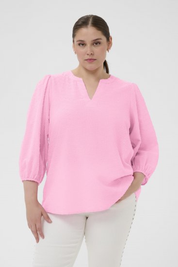 Kaffe Curve Penelopia Blouse Pink Frosting - Puserot - 