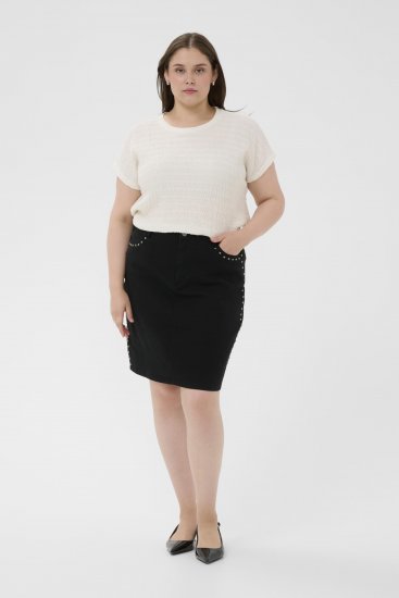 Kaffe Curve Felice Blouse Chalk - Puserot - 