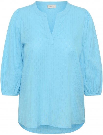 Kaffe Curve Thea Blouse Aquarius Blue - Puserot & tunikat - 