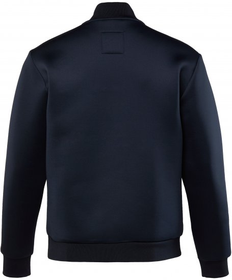 JP1880 College Jacket Scuba Fabric with Zipper Navy - Takit - Miesten Takit, isot koot – 2XL – 12XL