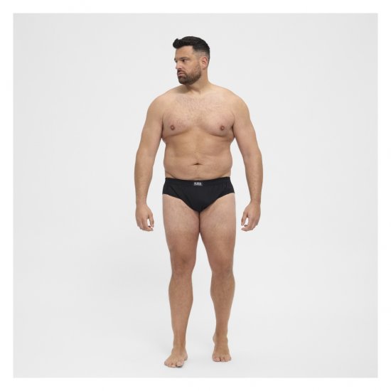 North Latitude Brief Underwear Black - Alushousut - Miesten alushousut isot koot