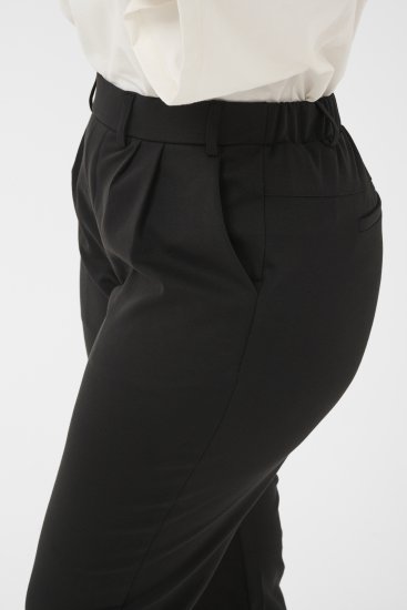 Kaffe Curve Jenna Capri Pants Black - Housut - 