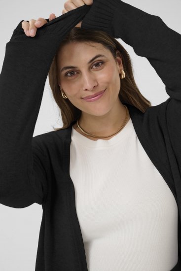 Kaffe Curve Alianna Knit Cardigan Black Deep - Neuletakit - 