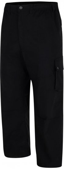 Espionage TR061 Stretch Cargo Pants Black - Miesten reisitaskuhousut isot koot - Isojen miesten reisitaskuhousut