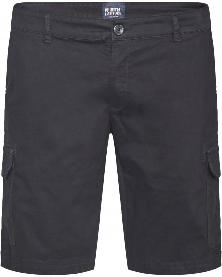 North Latitude 61148 Cargo-Shortsit Musta - Shortsit - Shortsit, isot koot – W40-W60