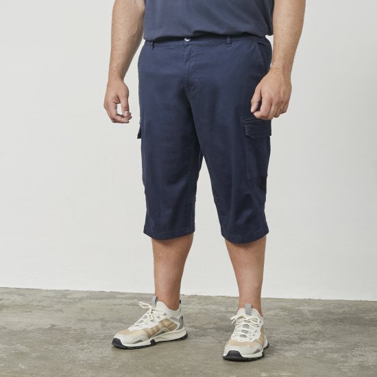 North Latitude 61150 Cargo Comfort fit -caprit Laivastonsininen - Shortsit - Shortsit, isot koot – W40-W60