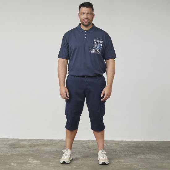 North Latitude 61150 Cargo Comfort fit -caprit Laivastonsininen - Shortsit - Shortsit, isot koot – W40-W60