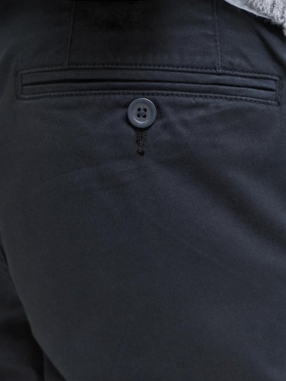 Jack & Jones Stollie Chino-housut Tummansininen - Farkut ja housut - Miesten isot farkut ja isot housut W40-W70