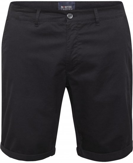 North Latitude 61147 Chinoshortsit Musta - Shortsit - Shortsit, isot koot – W40-W60