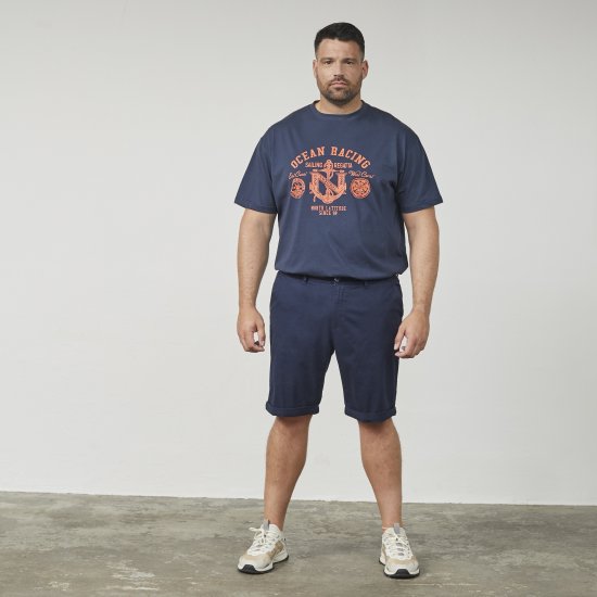 North Latitude 61147 Chino-Shortsit Laivastonsininen - Shortsit - Shortsit, isot koot – W40-W60