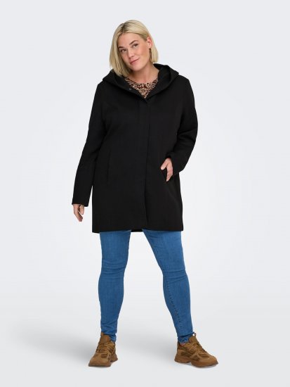 Only Carmakoma Sedona Light Coat Black - Talvitakit - 
