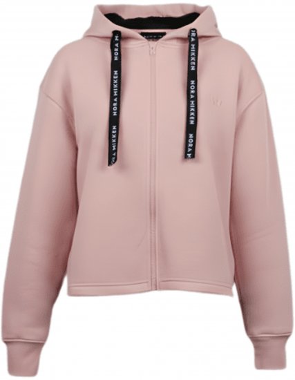Nora Mikken GERTRUD Cropped Hoodie Pink - Hupparit ja collegepaidat - 