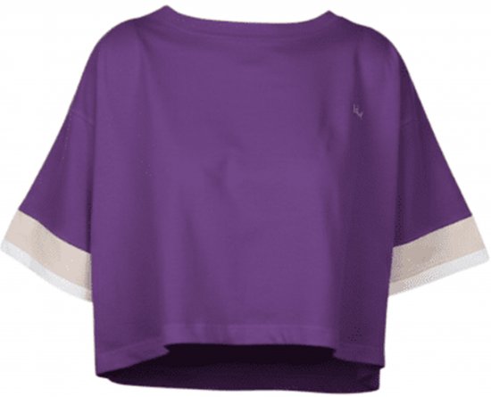 Nora Mikken AGNES Crop Top Purple - T-paidat - 