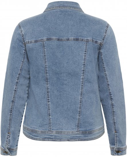 Kaffe Curve Vilana Denim Jacket Washed Blue - Farkkutakit - 