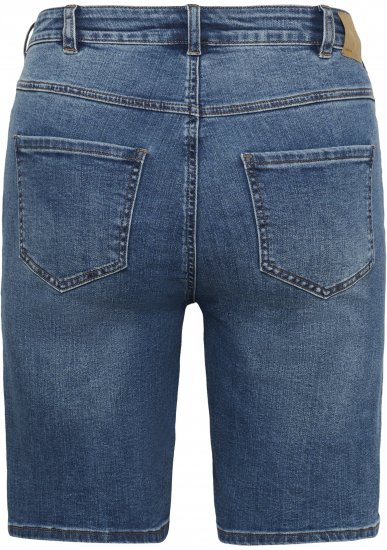 Kaffe Curve Emila Denim Shorts Blue - Shortsit - 