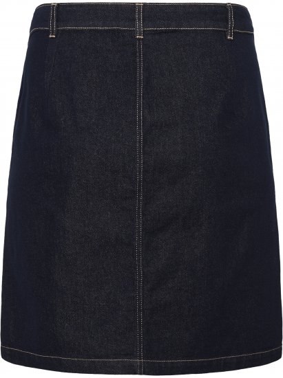 Kaffe Curve Roria Denim Skirt Dark Blue - Naisten hameet isot koot - 