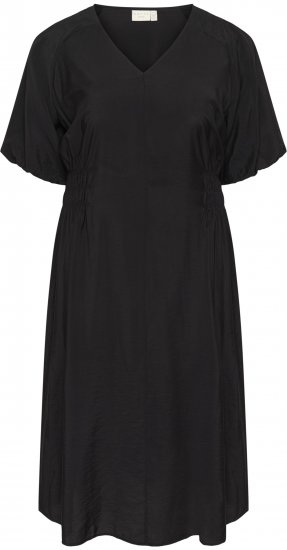Kaffe Curve Neela Dress Black - Midimekot - 