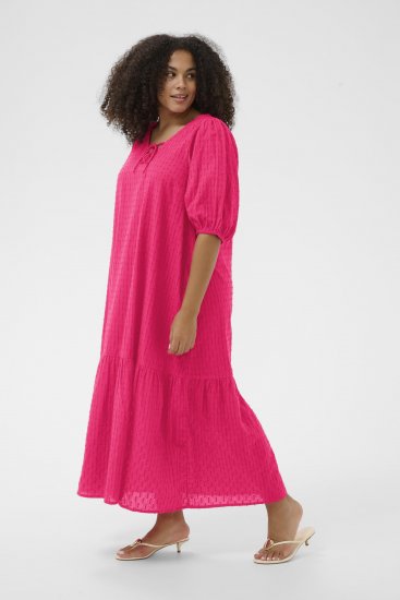 Kaffe Curve Thea Dress Beetroot Purple - Mekot - 