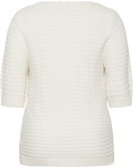 Kaffe Curve Lotia Pullover Chalk - Neulepaidat - 