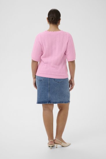 Kaffe Curve Lotia Pullover Pink Frosting - Neulepaidat - 