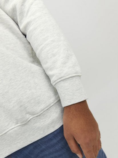 Jack & Jones Codyy Hoodie White - Hupparit ja collegepaidat - Miesten hupparit ja collegepaidat isot koot