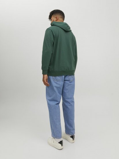 Jack & Jones Codyy Hoodie Green - Hupparit ja collegepaidat - Miesten hupparit ja collegepaidat isot koot