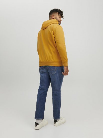 Jack & Jones Codyy Hoodie Yellow - Hupparit ja collegepaidat - Miesten hupparit ja collegepaidat isot koot