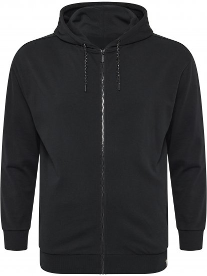 North Latitude Full Zip Hoodie Black - Hupparit ja collegepaidat - Miesten hupparit ja collegepaidat isot koot