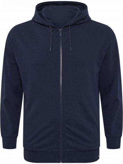 North Latitude Full Zip Hoodie Navy - Hupparit ja collegepaidat - Miesten hupparit ja collegepaidat isot koot