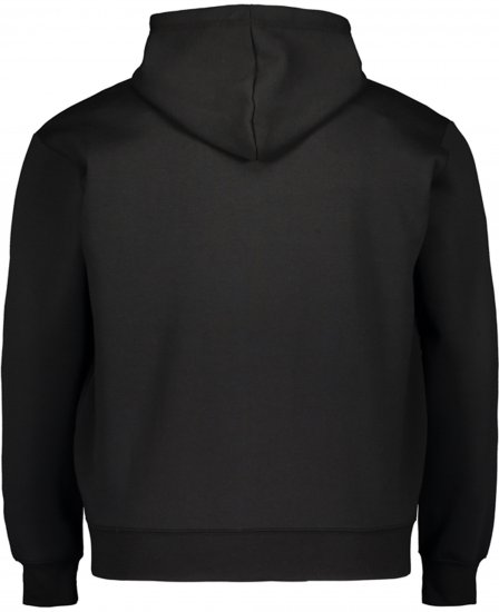 Big Bones Zorro Hoodie with Zipper Black - Hupparit ja collegepaidat - Miesten hupparit ja collegepaidat isot koot