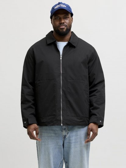 Jack & Jones Winson Worker Jacket Black - Takit - Miesten Takit, isot koot – 2XL – 12XL