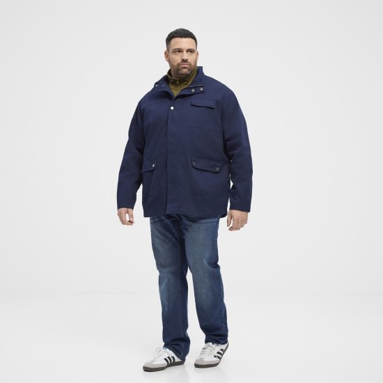 North Latitude 51103 Field Jacket Navy - Takit - Miesten Takit, isot koot – 2XL – 12XL