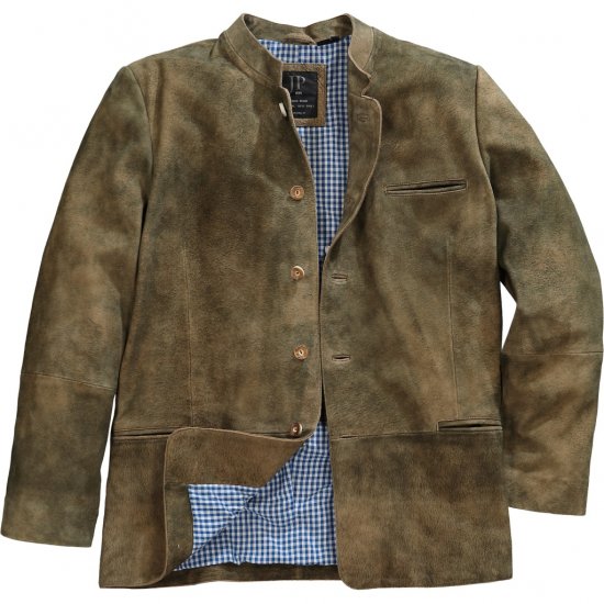 JP1880 Traditional Jacket Janker Goat Suede Brown - Juhlapukeutuminen - Juhlapukeutuminen – Juhli tyylikkäästi ja mukavasti