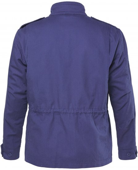 JP1880 Field Jacket with Badges Vintage Look Light Azure Blue - Takit - Miesten Takit, isot koot – 2XL – 12XL