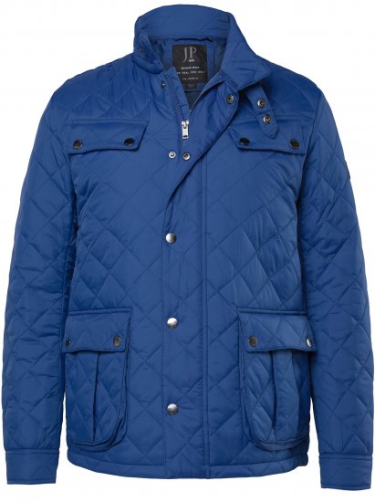 JP1880 Quilted with Multiple Pockets Jacket Dark Blue - Takit - Miesten Takit, isot koot – 2XL – 12XL