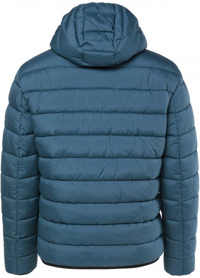 JP1880 Quilted Hooded Jacket Deep Blue - Takit - Miesten Takit, isot koot – 2XL – 12XL