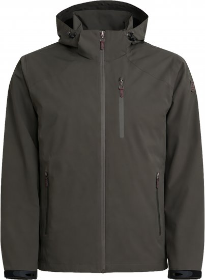 Dobsom Minnesota Tuulen- Ja Vedenpitävä Takki Tummanruskea - Urheiluvaatteet & ulkoilu - Miesten urheiluvaatteet isot koot