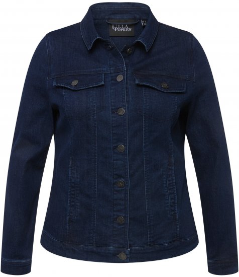 Ulla Popken Denim Jacket Blue Denim - Takit - 