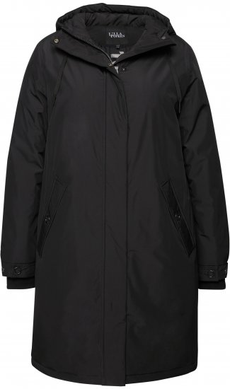 Ulla Popken HYPRAR Triple Function Weatherproof Jacket Black - Takit - 