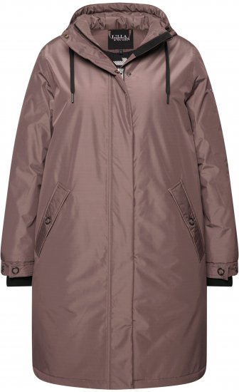 Ulla Popken HYPRAR Triple Function Weatherproof Jacket Taupe - Takit - 