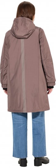 Ulla Popken HYPRAR Triple Function Weatherproof Jacket Taupe - Takit - 